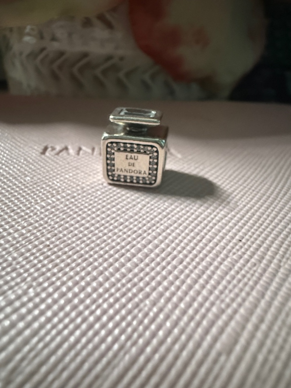 Pandora Silver 'Eau de Pandora' Perfume Bottle Charm